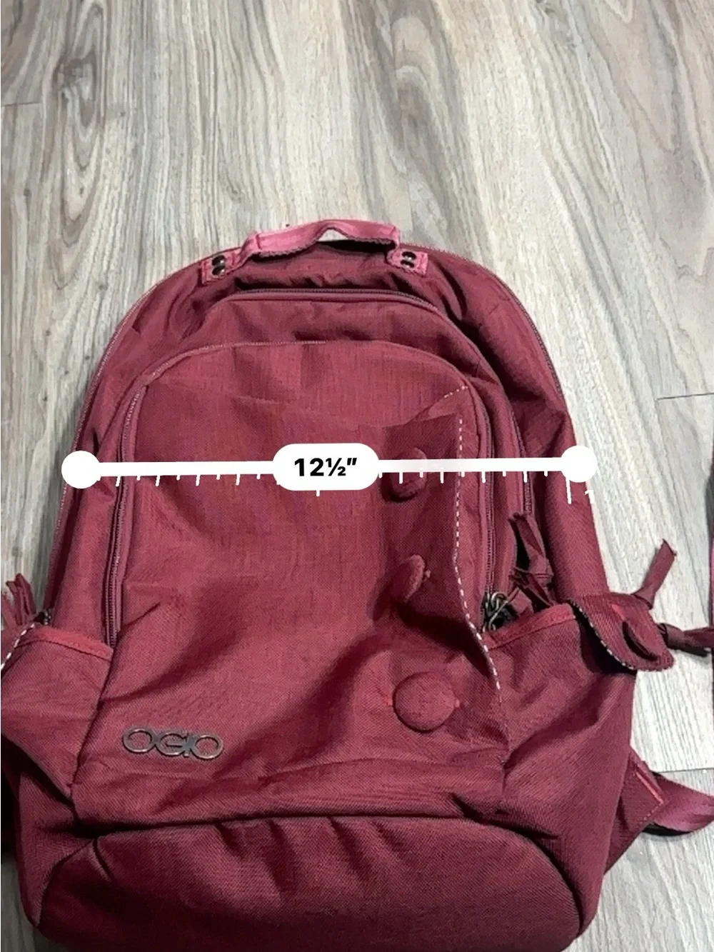 OGIO Burgundy Women's Laptop Backpack